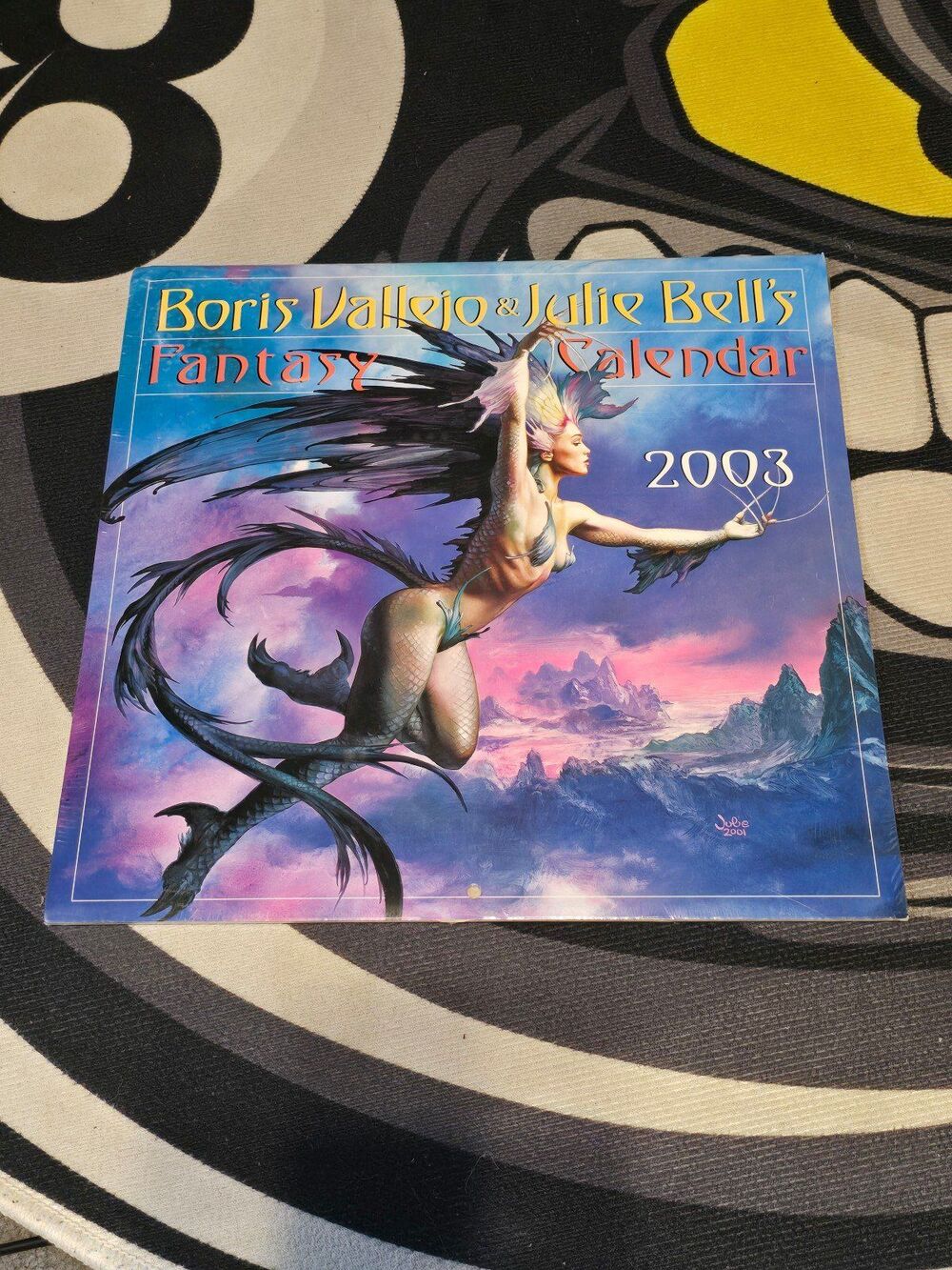 Boris Vallejo & Julie Bell's Fantasy 2003 Calendar Sealed New